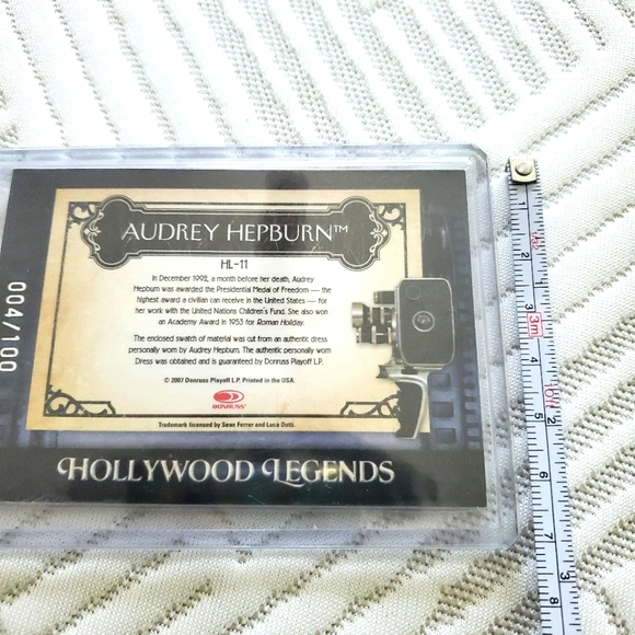 🎉 Host Pick🥳  Audrey Hepburn Silver Screen Card - Picture 5 of 7